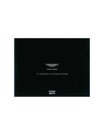 2013 ASTON MARTIN V8 VANTAGE SP10 BROCHURE ENGELS, Nieuw