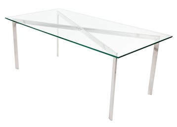 Barcelona Pavillion style  table basse, Maison & Meubles, Verzenden