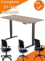 Complete Zit-Sta Werkplek - Zelf samenstellen, Ophalen of Verzenden, Bureau