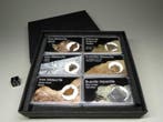 Meteorietenverzameling - 5 meteorieten + 1 impactiet -, Verzamelen, Mineralen en Fossielen