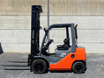 Toyota 02-8FDF25 chariot élévateur diesel 6m50, Verzenden, Heftruck