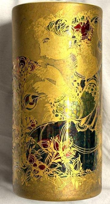 Rosenthal - Bjørn Wiinblad - Vaas - Gouden Scheherazade -