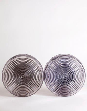 Plafondlamp met lampenkap - Kristal, Metaal