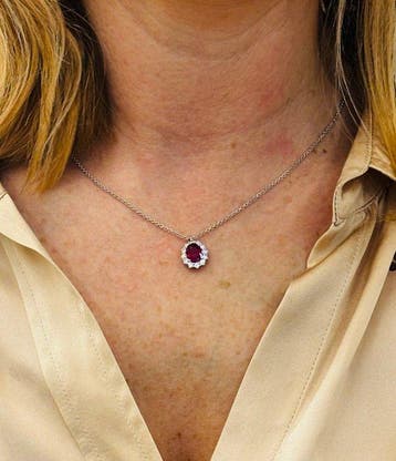Leo Pizzo - Halsketting - 18 karaat Witgoud - 1.86ct. tw., Nieuw