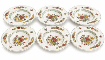 Villeroy & Boch - 9 Grandes Assiettes Creuses Luxe -