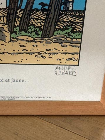 Juillard, André - 1 Silkscreen - Masters - Don Quichotte de, Boeken, Nieuw