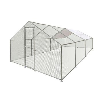 MaxxPet Kippenren - kippenhok metaal - 3x6x2m (Kippenhokken), Dieren en Toebehoren, Ophalen of Verzenden, Nieuw