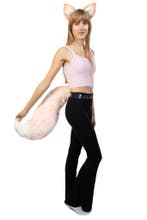 Haarband Furry Oren Staart Set Lichtroze Wit Kat Poes Vos Di, Vêtements | Femmes, Ophalen of Verzenden