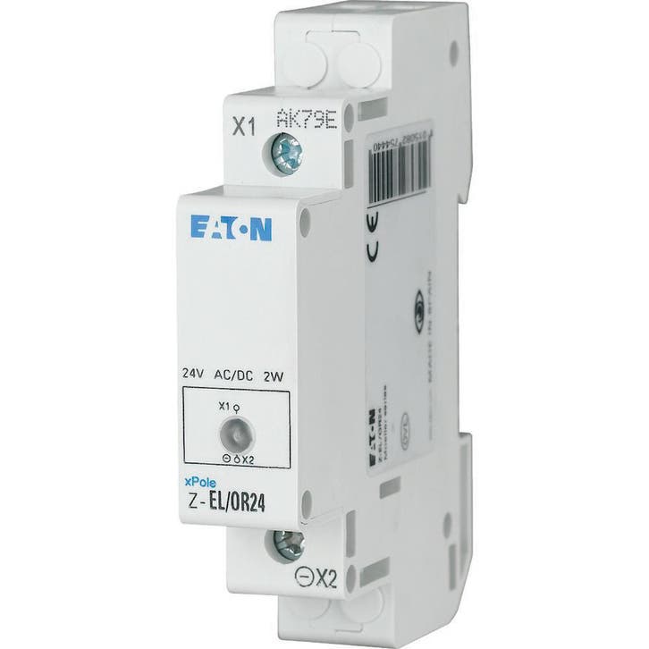 Eaton Feu de signalisation simple 12-24V AC/DC Orange LED -, Bricolage & Construction, Systèmes d'alarme, Envoi