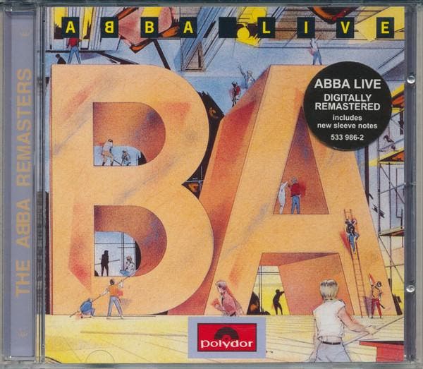 ABBA - Live (CD, 1997), CD & DVD, CD | Dance & House, Envoi