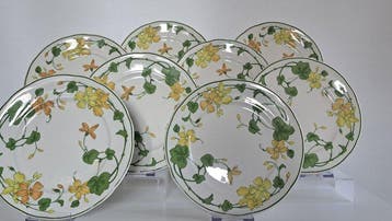 Villeroy & Boch - Assiette à dîner (6) - Geranium -