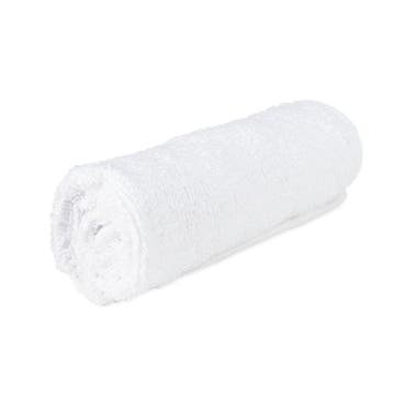 Gastendoekje Wit Zonder Rand 30x30cm 450 gr/m2 - Treb Bed &, Verzenden, Nieuw, Overige kleuren, Gastendoekje