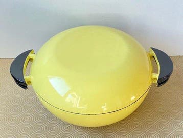 Braadpan (2) - Geëmailleerde font