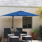 vidaXL Tuinparasol Azurblauw 248,5 x 247,5 x 160 cm, Verzenden