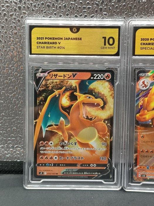 Pokémon - 2 Graded card - Charizard - GG - Various sets, Hobby & Loisirs créatifs, Jeux de cartes à collectionner | Pokémon