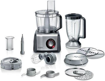 Bosch MultiTalent 8 MC812M865 - Foodprocessor - Zwart/RVS, Verzenden