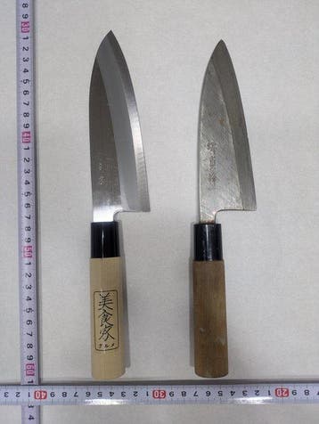 Keukenmes - Staal, Hout - Japan - Traditioneel Japans