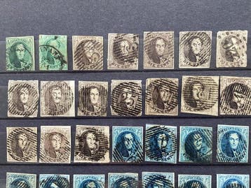 België - Partij Medaillons, Postzegels en Munten, Postzegels | Europa | België, Gestempeld