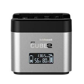 Hähnel ProCube2 Oplader voor Canon met garantie, Ophalen of Verzenden, Gebruikt