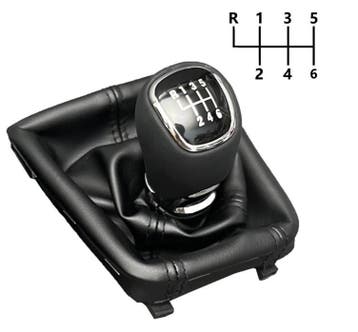 Skoda SuperB Pookknop set 2008-2015 met 6 versnellingen, Verzenden
