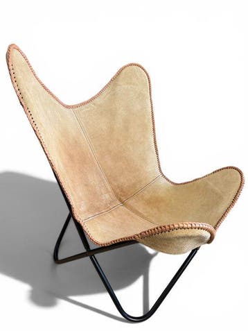 Fauteuil - chaise papillon - Métal, Suède - Chaise papillon