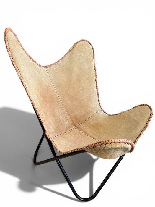 Fauteuil - chaise papillon - Métal, Suède - Chaise papillon, Antiquités & Art, Art | Objets design