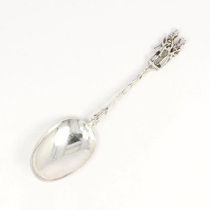 Dirk & Izaäk Vos & Aldert Schoorl - Huwelijkslepels, Antiek en Kunst, Antiek | Zilver en Goud