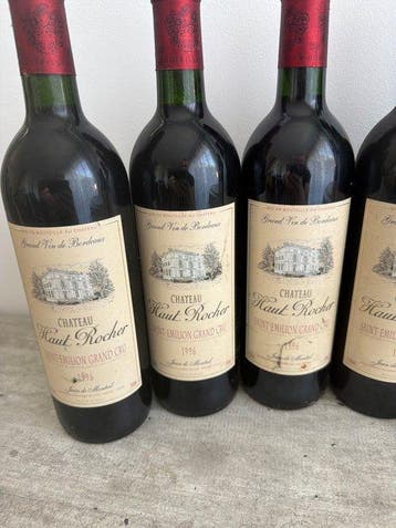 1996 Chateau Haut Rocher - Saint-Émilion Grand Cru - 6