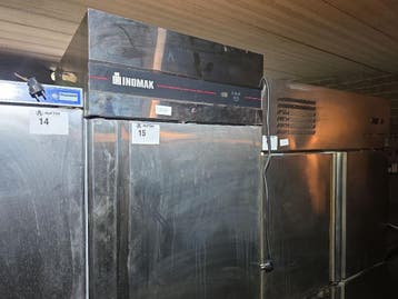 RVS diepvriezer INOmac CAS165WH, Nieuw