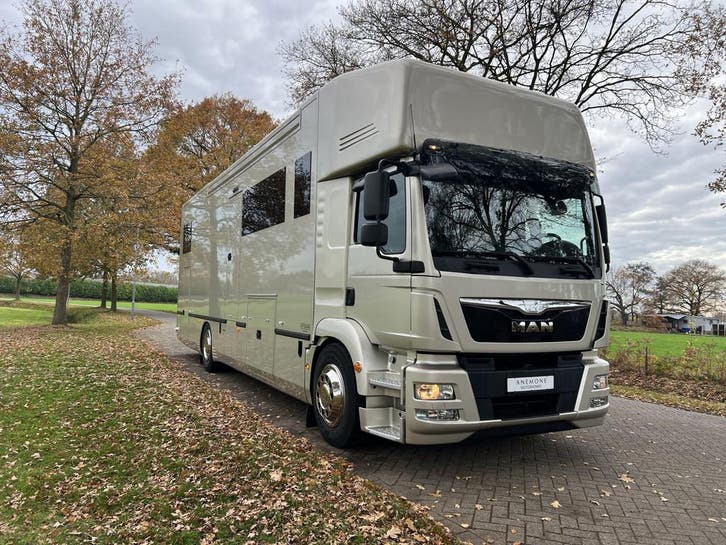 MAN TGM Reydams motorhome MAN TGM 18t, grote garage, Caravans en Kamperen, Mobilhomes, Ophalen
