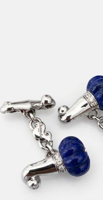 Chantecler - Boutons de manchette - 18 carats Or blanc -