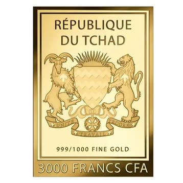 1/1000 Troy Ounce - Goud .999 - 1/1000 oz 999 Fine Gold 3000