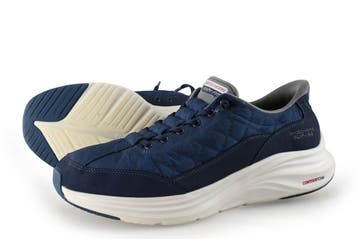 Skechers Sneakers in maat 45 Blauw, Kleding | Heren, Zo goed als nieuw, Skechers, Sneakers, Verzenden