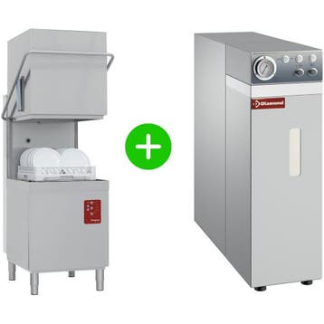 Doorschuifvaatwasser + Osmose Unit | Mand 500x500mm |, Verzenden, Nieuw in verpakking