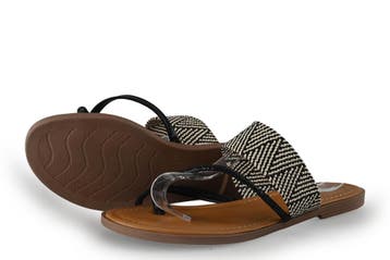 Graceland Slippers in maat 41 Zwart, Verzenden, Slippers