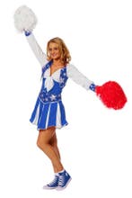Cheerleader Pakje Blauw Dames, Verzenden, Nieuw
