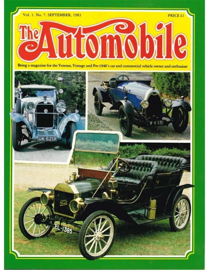 1983 THE AUTOMOBILE MAGAZINE 07, Livres, Autos | Brochures & Magazines, Enlèvement ou Envoi