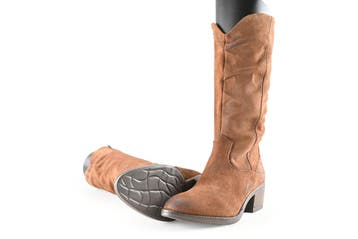 AQA Laarzen in maat 37 Cognac, Kleding | Dames, Schoenen, Hoge laarzen, Overige kleuren, Verzenden, AQA