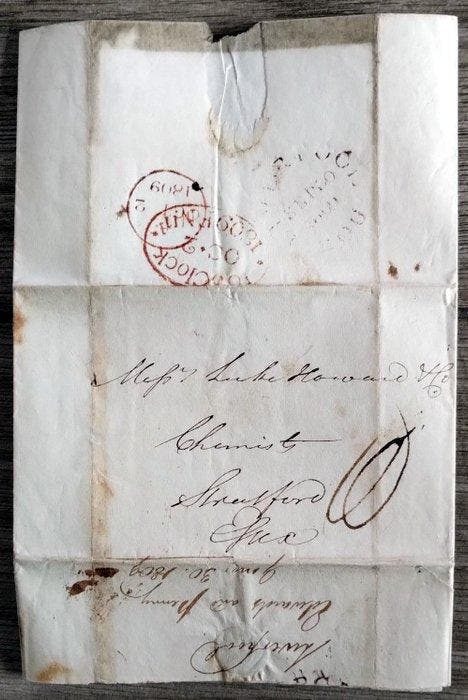 Groot-Brittannië 1809/1809 - 1809 Wetenschappelijke factuur, Timbres & Monnaies, Timbres | Europe | Royaume-Uni