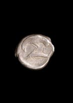 Oud-Grieks Zilver Drachme uit Istros, Thracië (Zonder