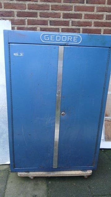 Werkgereedschap - vintage Gedore 1400 L wandmontage