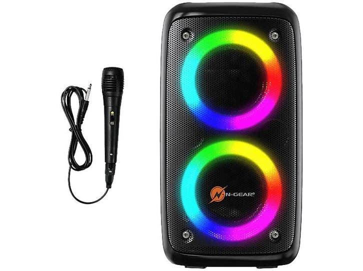 N Gear -   Partyspeaker - Zwart, TV, Hi-fi & Vidéo, Enceintes, Envoi
