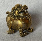 Brûleur dencens - Bronze - Foo Dog brûleur dencens