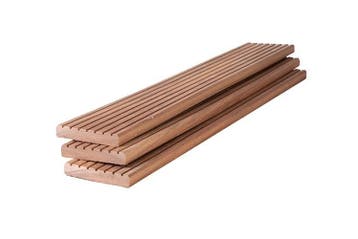 Hardhouten vlonderplanken €12 p/m1 | Bangkirai | Duurzaam, Ophalen of Verzenden, Nieuw, Planken, Hardhout
