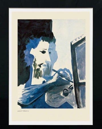 Pablo Picasso (1881-1973) - Photo -Lithographie Braque et