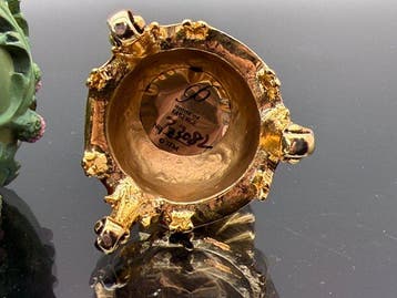 Fabergé ei - Imperial Hummingbird Ei met 24-Karat Goud