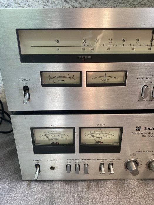 Technics - SU-7700 / ST-7300 Amplificateur audio -, Audio, Tv en Foto, Radio's