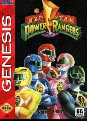 Mighty Morphin Power Rangers - Sega Genesis - NTSC (Losse..., Games en Spelcomputers, Games | Sega, Zo goed als nieuw, Ophalen of Verzenden