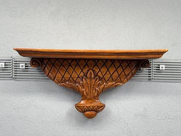 Wandtafel - Hout - Houten wandconsole