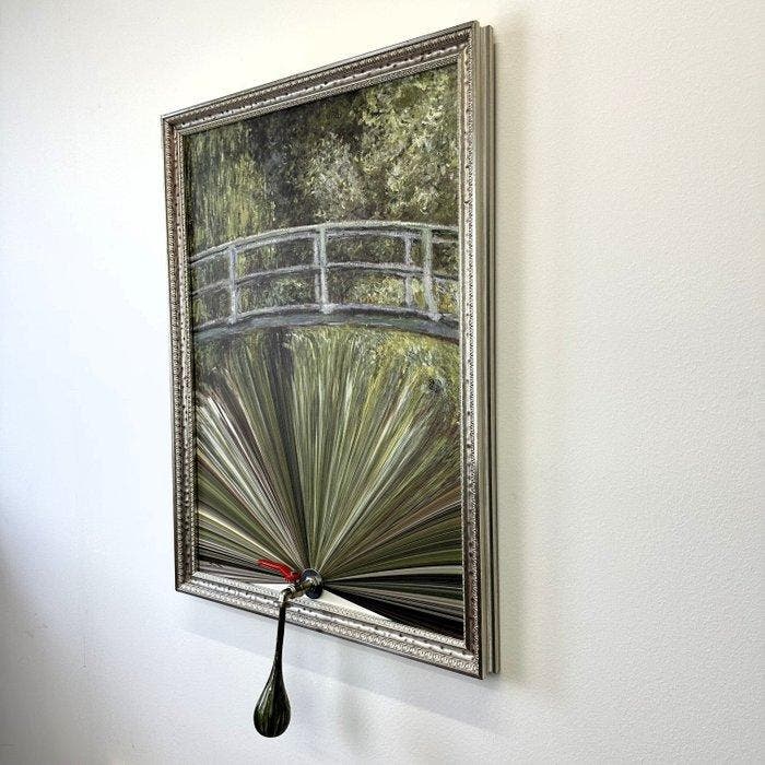 Santicri - Essence Monet, The Water-Lily Pond, Antiek en Kunst, Kunst | Schilderijen | Modern